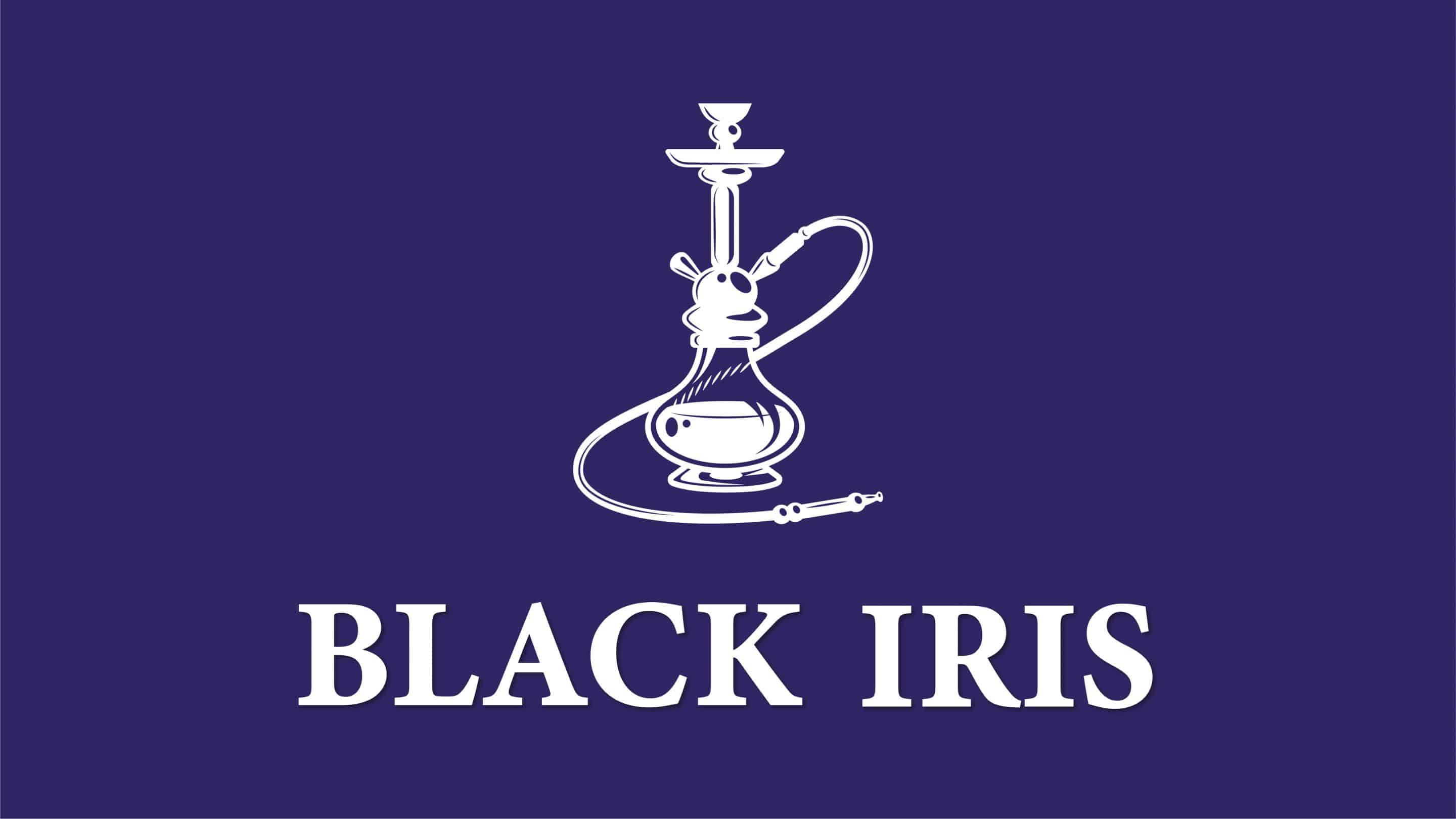 Black iris logo